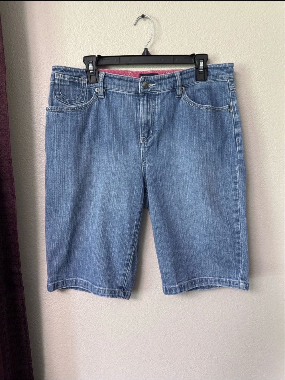 B2/1 Sonoma Denim Bermuda Shorts Size 12